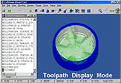 ToolPath Display Mode